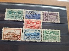 Schönes gestempeltes Lot Gebirgslandschaften, ab 1.-!!!