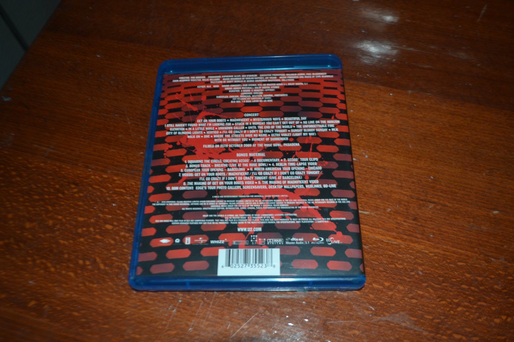 Alle DVDs: U2 360Grad at the Rose Bowl – Gebraucht aus Laupen ZH von chefdom 1