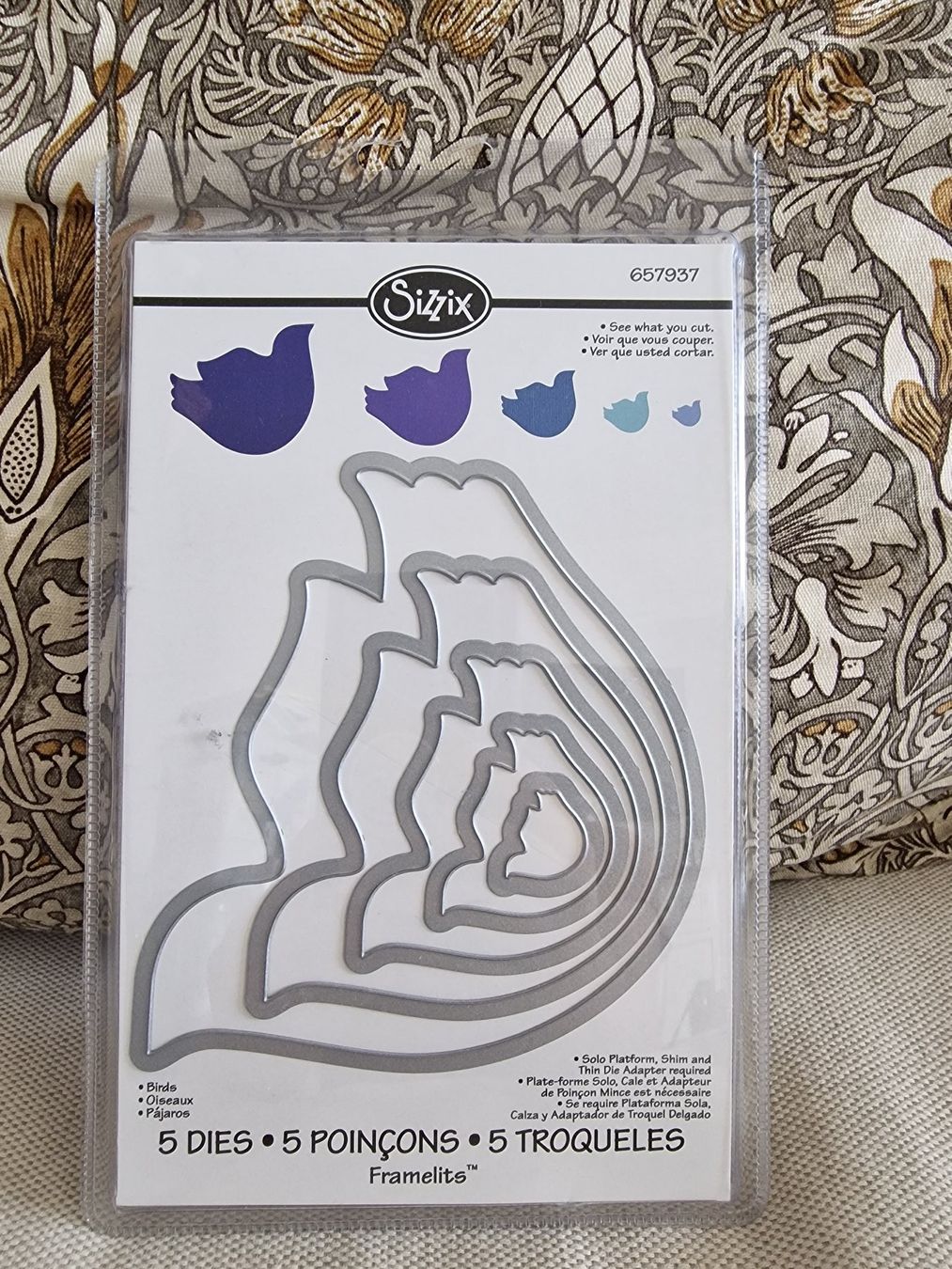 Sizzix Schablonen: Stanzschablonen Tauben von Sizzix NEU – Neu und originalverpackt aus Zürich von Pemberleys