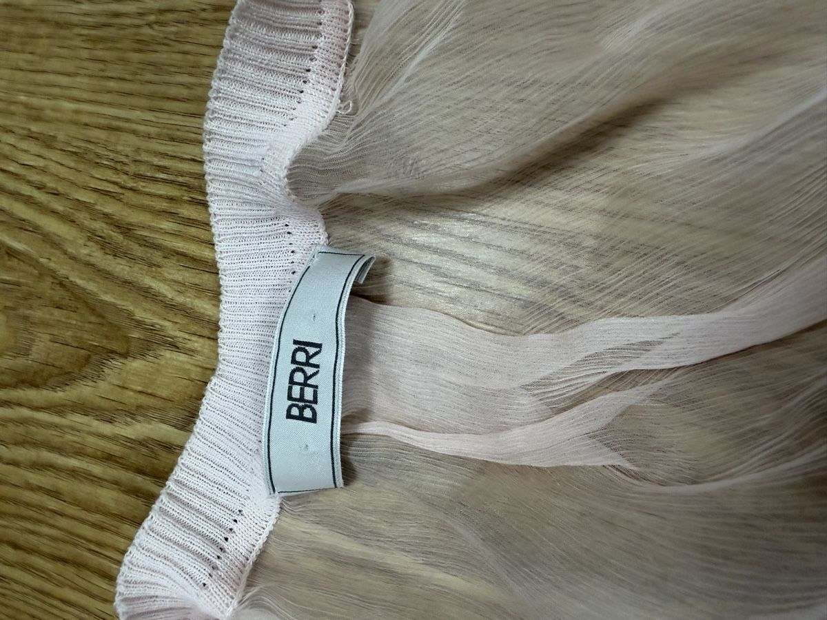 Camicette: Damen Cardigan light pink with sheer back – Usato da Knonau venduto da Grapesvintage 5