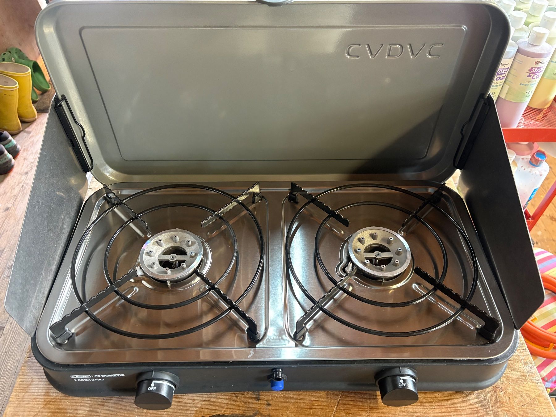 Dometic Cucine complete: Cadac/Dometic Cook 2 mit seiten Windschutz von Styyl – Usato da Fanas venduto da Macchansv 2