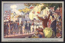 Genève, 1er juin 1814, Le syndic de la 