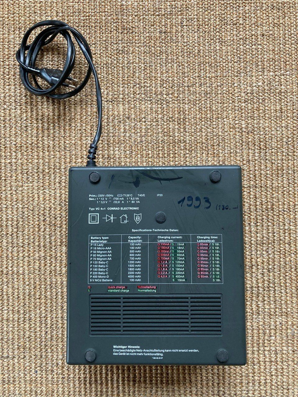 Voltcraft Akkus & Batterien: Multilader VC4+1 Conrad – Gebraucht aus Murten von Stounine 2