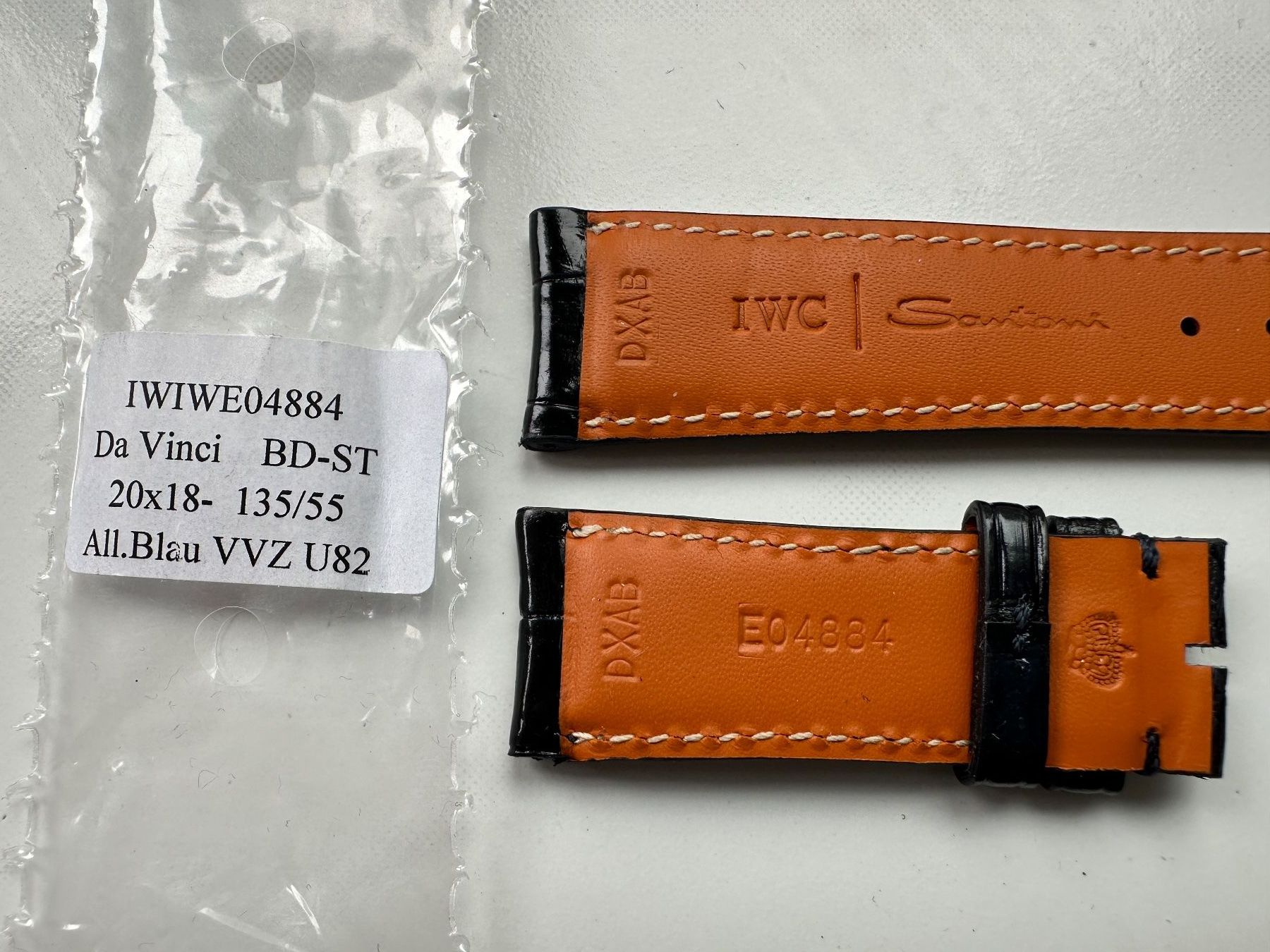 IWC Montres: IWC Krokodillederband SANTONI – Neuf avec emballage d'origine à Neunkirch par  5