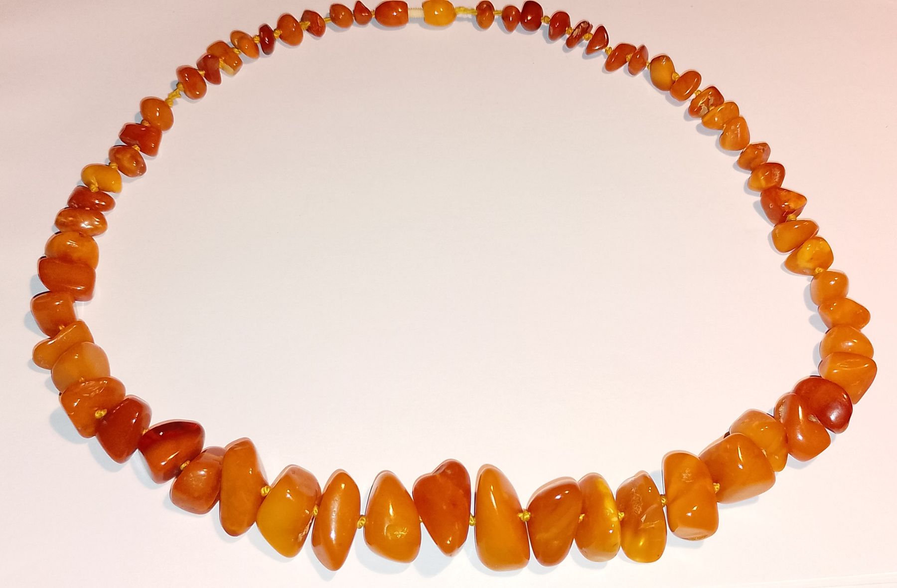 Catenine: Bernsteinkette 56 cm – Usato da Therwil venduto da col_m6rx 1