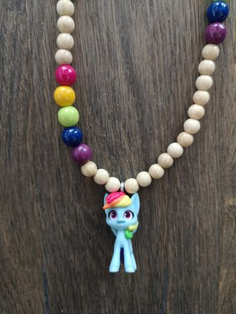 My little Pony Rainbow Dash Kette, liebevoll selbst gemacht