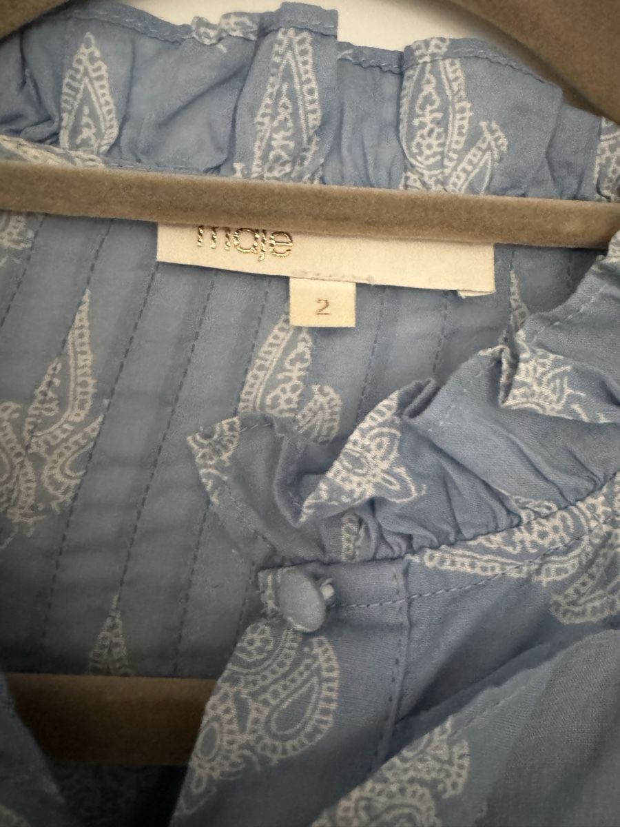 Maje Blusen: Maje Bluse Gr. 36 Hellblau – Gebraucht aus Kilchberg ZH von MaM82 4