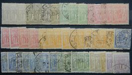 Luxemburg ex. Kat. 45-55 */(*)/gest. 1882 Kat. 220 Euro