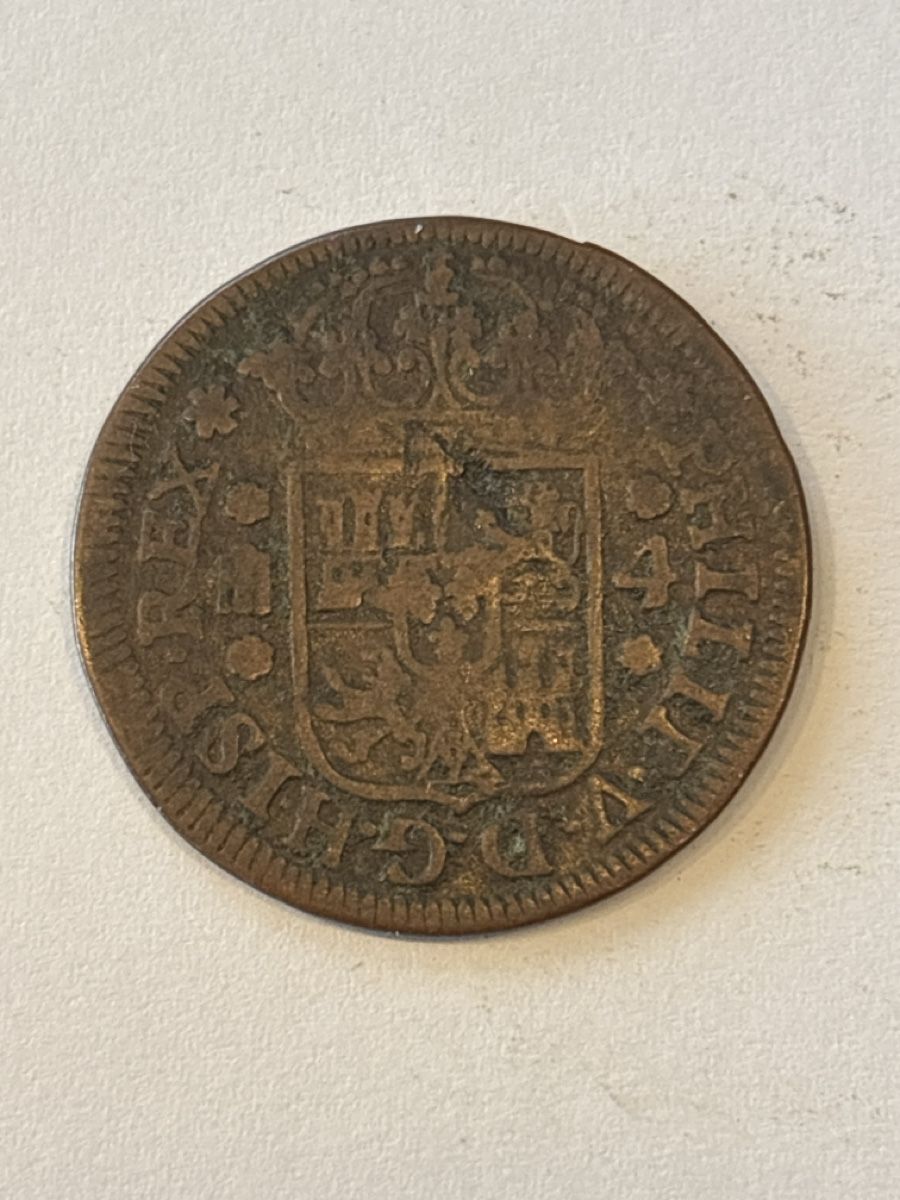 Toutes les monnaies: Monnaie Espagne 🇪🇸 1743 – D'occasion à Bussigny par Numk 1