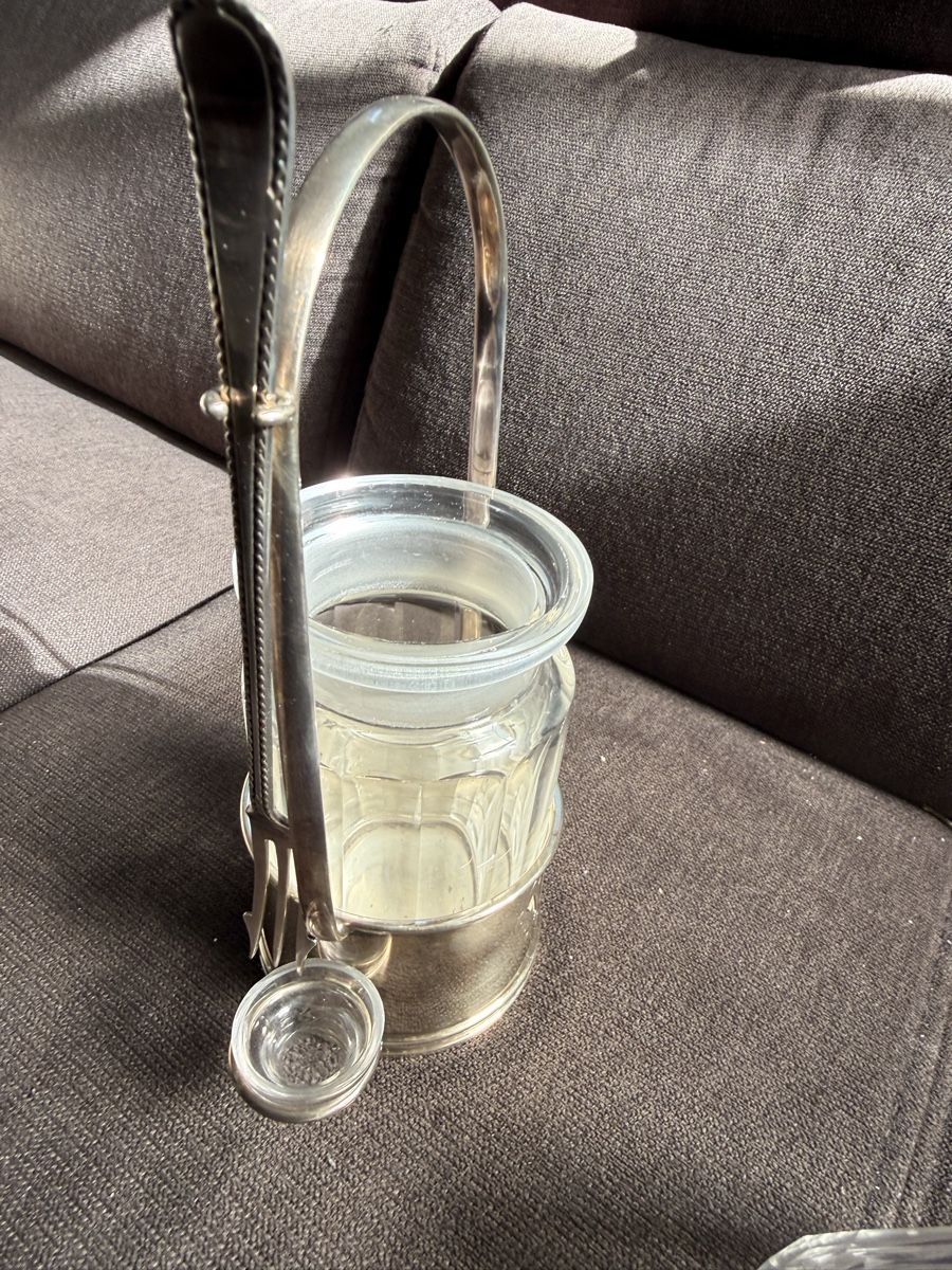 Alle Dekorationen: Seltene Vintage Olivenglas mit Gabel  – Neu (gemäss Beschreibung) aus BASEL von zum_schneugge