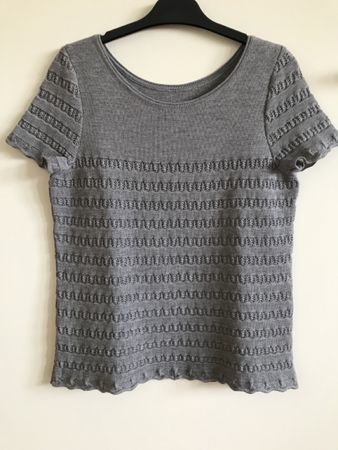 Pull Oleana Norvège, laine mérinos & soie, taille M