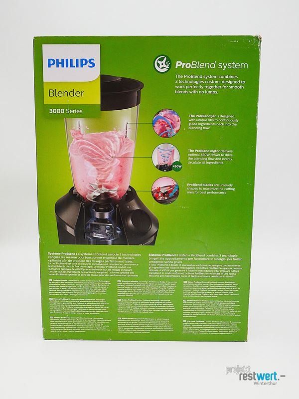Philips Elettrodomestici da cucina: PHILIPS Blender 3000 Series – Nuovo (secondo la descrizione) da Winterthur venduto da Restwert_Winterthur 3