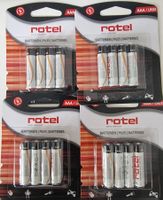 16 Stück Rotel Batterien AAA LR03 1.5V Swiss selection