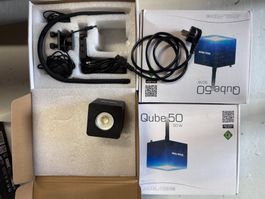 3x Aquarium LED Leuchte Aqua Medic Qube 50 gebraucht