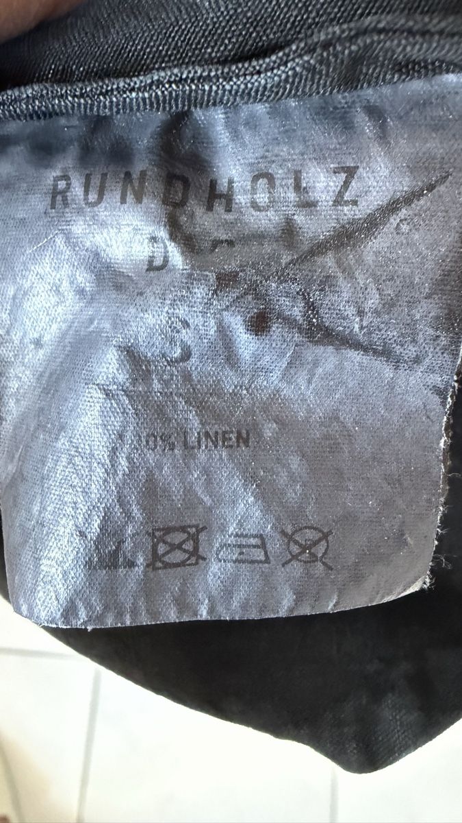 Vestiti: Rundholz Leinenkleid schwarz – Nuovo (secondo la descrizione) da Steinach venduto da Pumuckeli1 2