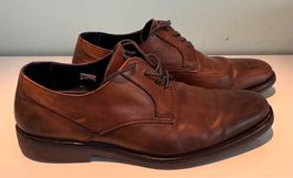Herren Lederschuhe braun Schnürschuhe Grösse 42 gebraucht