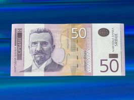 Belgrad 2005 - Serbien - 50 Dinara UNC