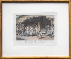 KÖNIG Franz Niklaus RAR Bern Tracht Bauernhochzeit Bauer
