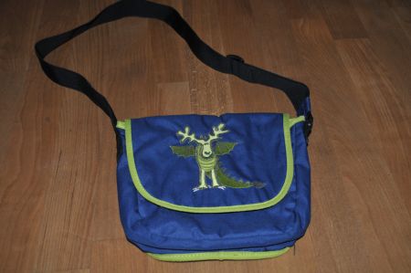 cooler Elkline Kindergarten-Tasche / Umhängetasche - Drachen