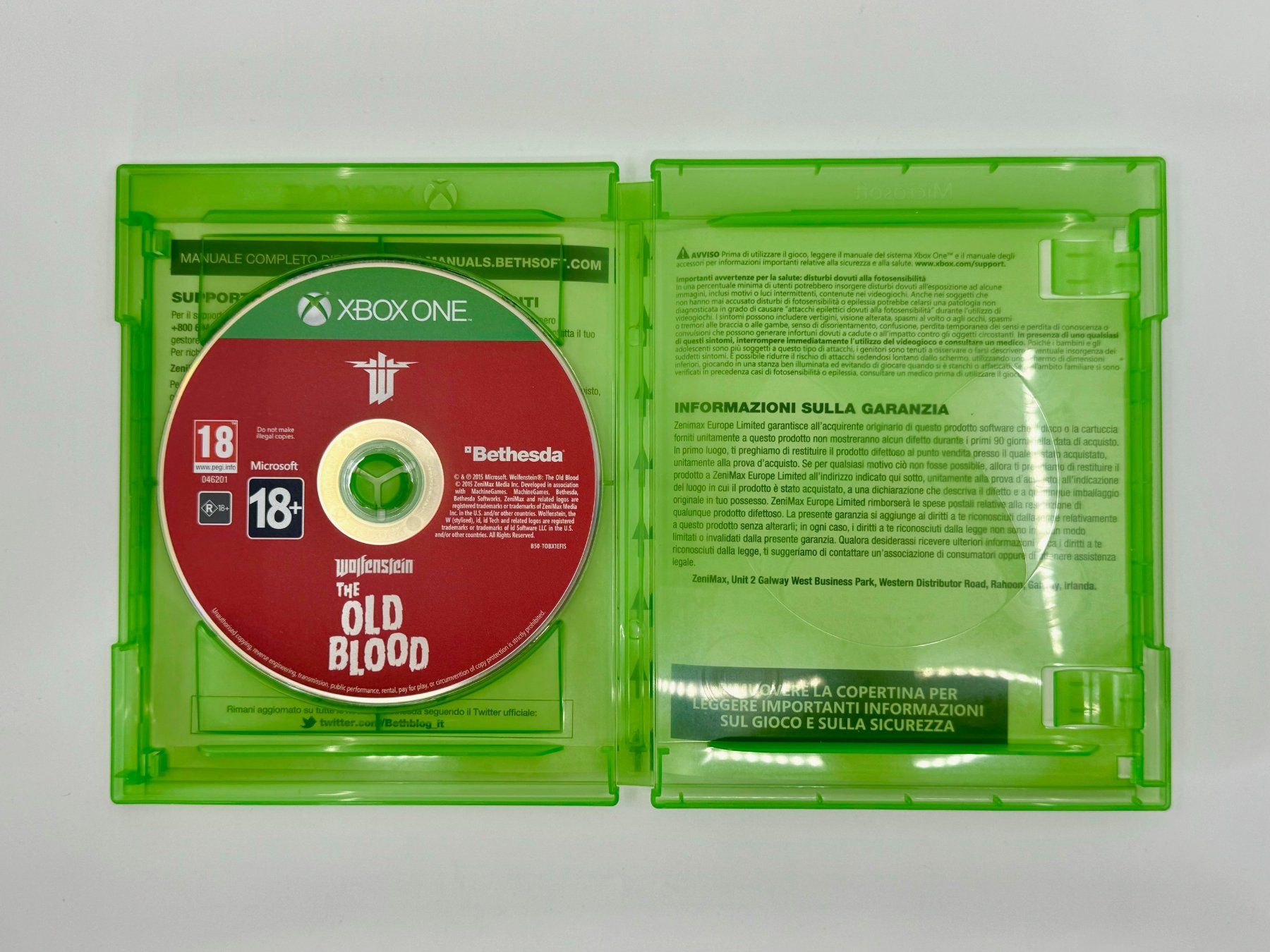 Microsoft Spiele: XBOX ONE Spiel: WOLFENSTEIN - The Old Blood – Neu (gemäss Beschreibung) aus Soyhières von Spartan117 2