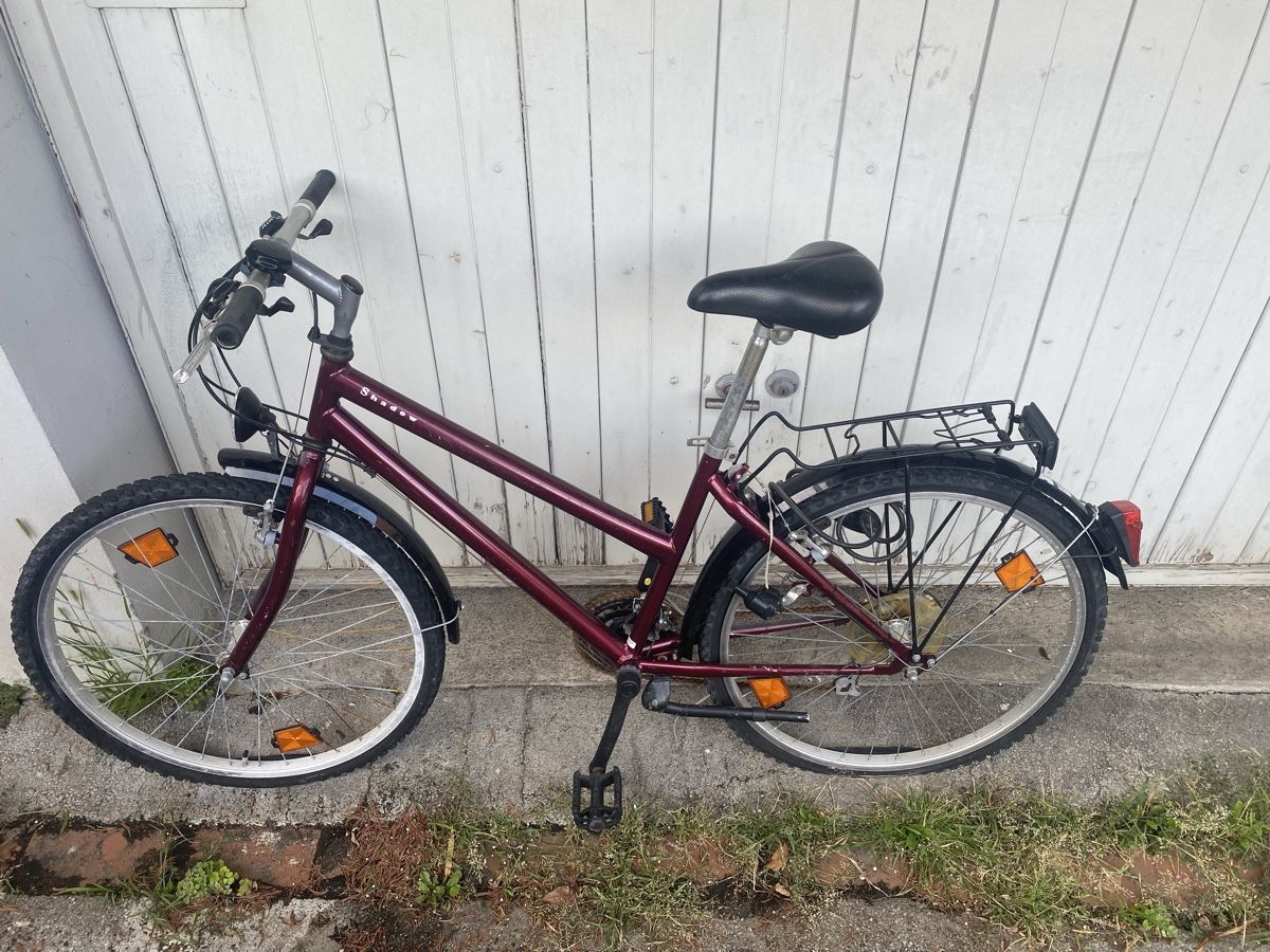 Biciclette: Fahrrad "Shadow" Farbe Bordeaux – Usato da Wettingen venduto da vpr_9gz6