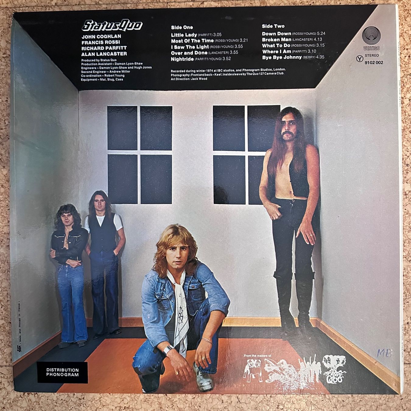 Dischi in vinile: LP - Status Quo – On The Level – Usato da Breganzona venduto da Onairda75 1