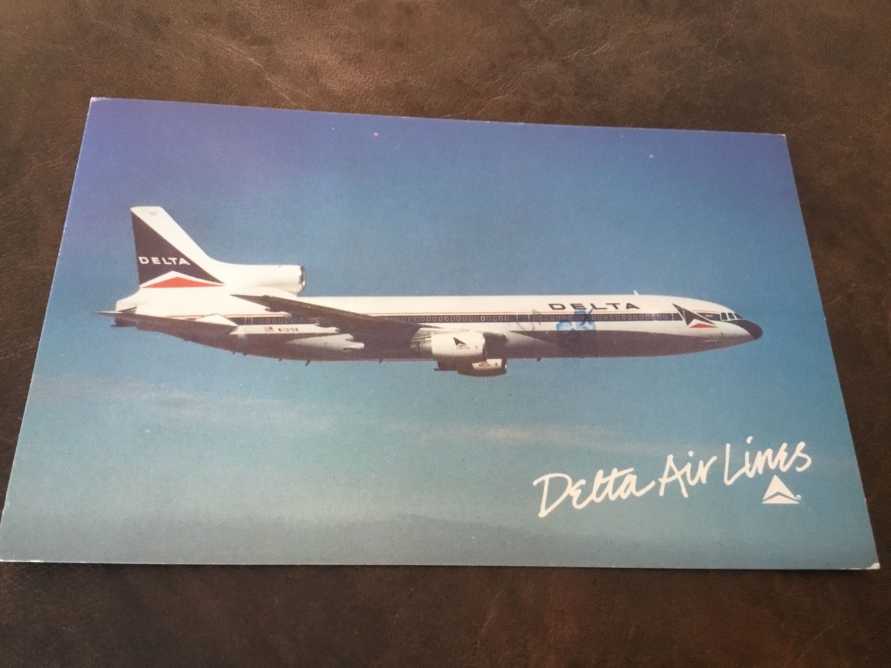 Ansichtskarten: Delta Air Lines Lockheed L-1011 Tristar – Gebraucht aus Kerzers von Georges3210