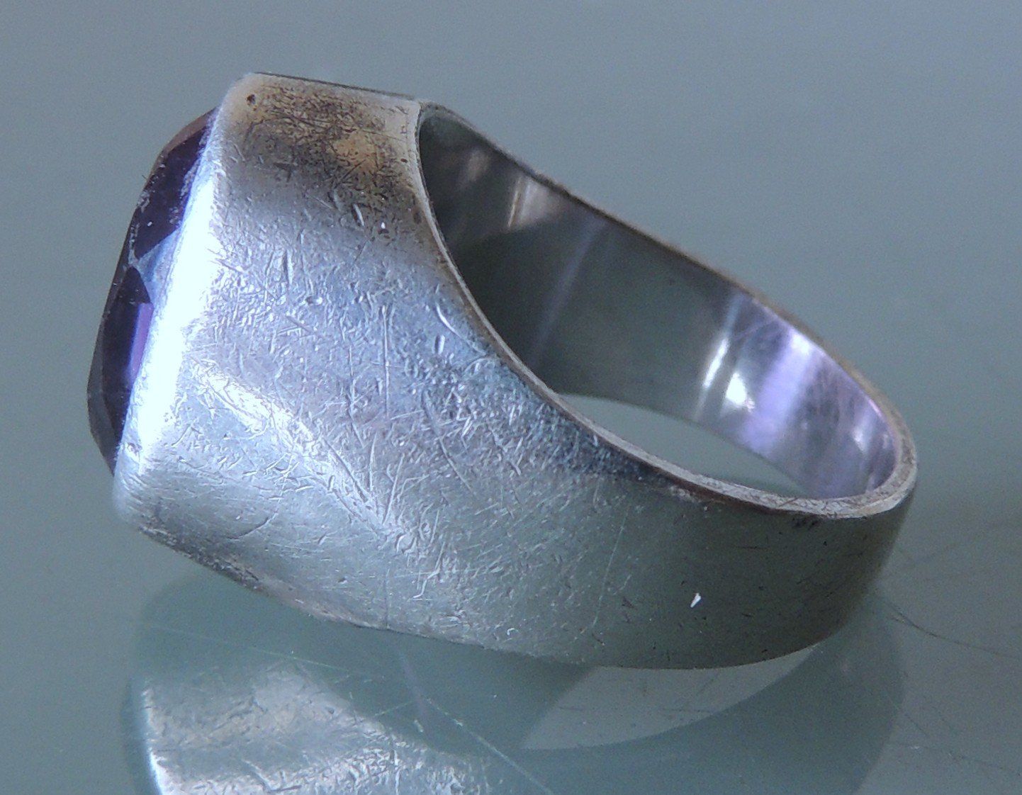 Anelli: Amethyst Silber 925 Fingerring Gr. 48 – Usato da Waldenburg venduto da schaller707 2