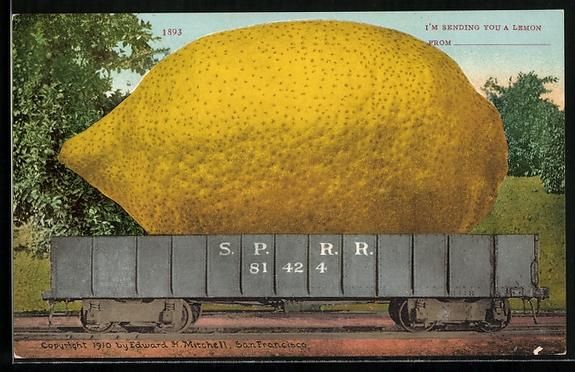 Cartoline postali: Optische Täuschung mit gigantischer Zit – Usato da Berlin venduto da bartko-reher