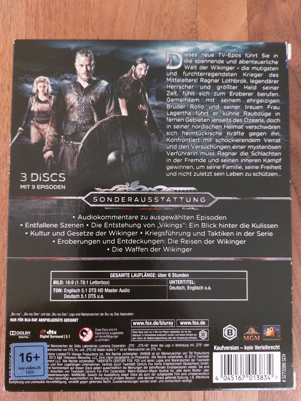 Tutti i DVDs: Blu Ray - Vikings - Season 1 – Usato da Rheinfelden venduto da FilmAuktion 1