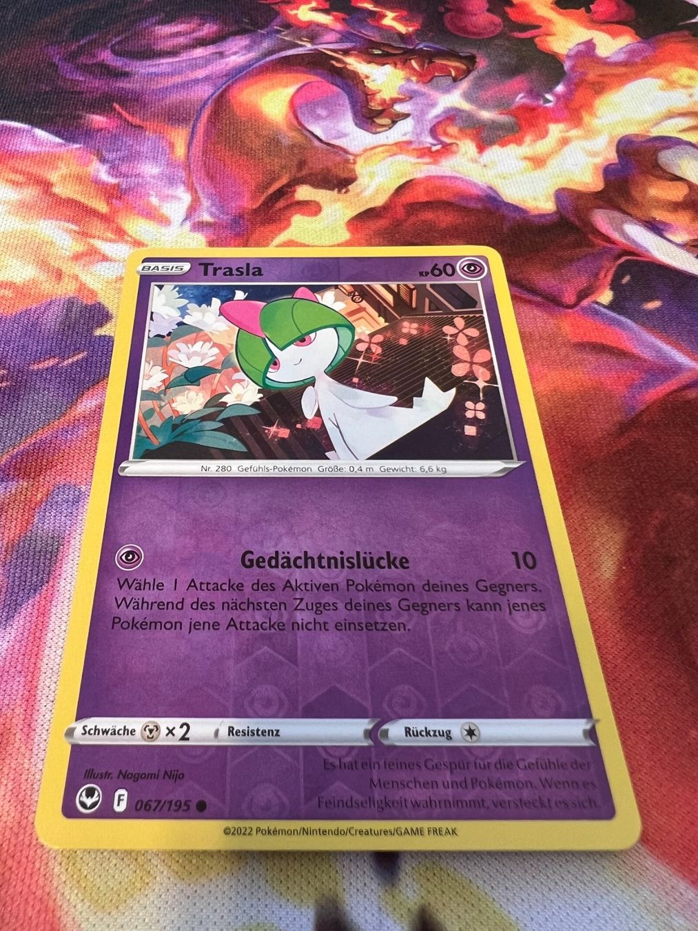 Pokémon Sammelbilder & Trading cards: Trasla (SIT 067) / Reverse Holo / Silberne Sturmwinde – Neu (gemäss Beschreibung) aus Bülach von CherryBlu