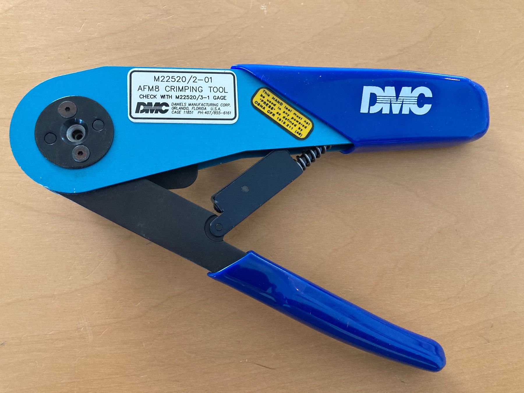 DMC Tous les outils: DMC M22520/2-01 AFM8 Crimpzange – Neuf (Voir description) à Hünenberg par Electron0 1