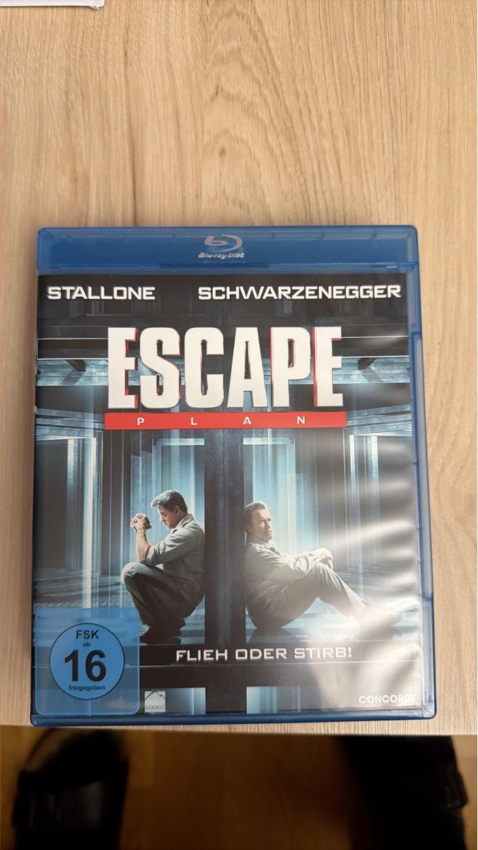 Tutti i DVDs: Blu-ray: Escape Plan - Stallone & Schwarzenegger Action! – Nuovo (secondo la descrizione) da Rickenbach SO venduto da martink79