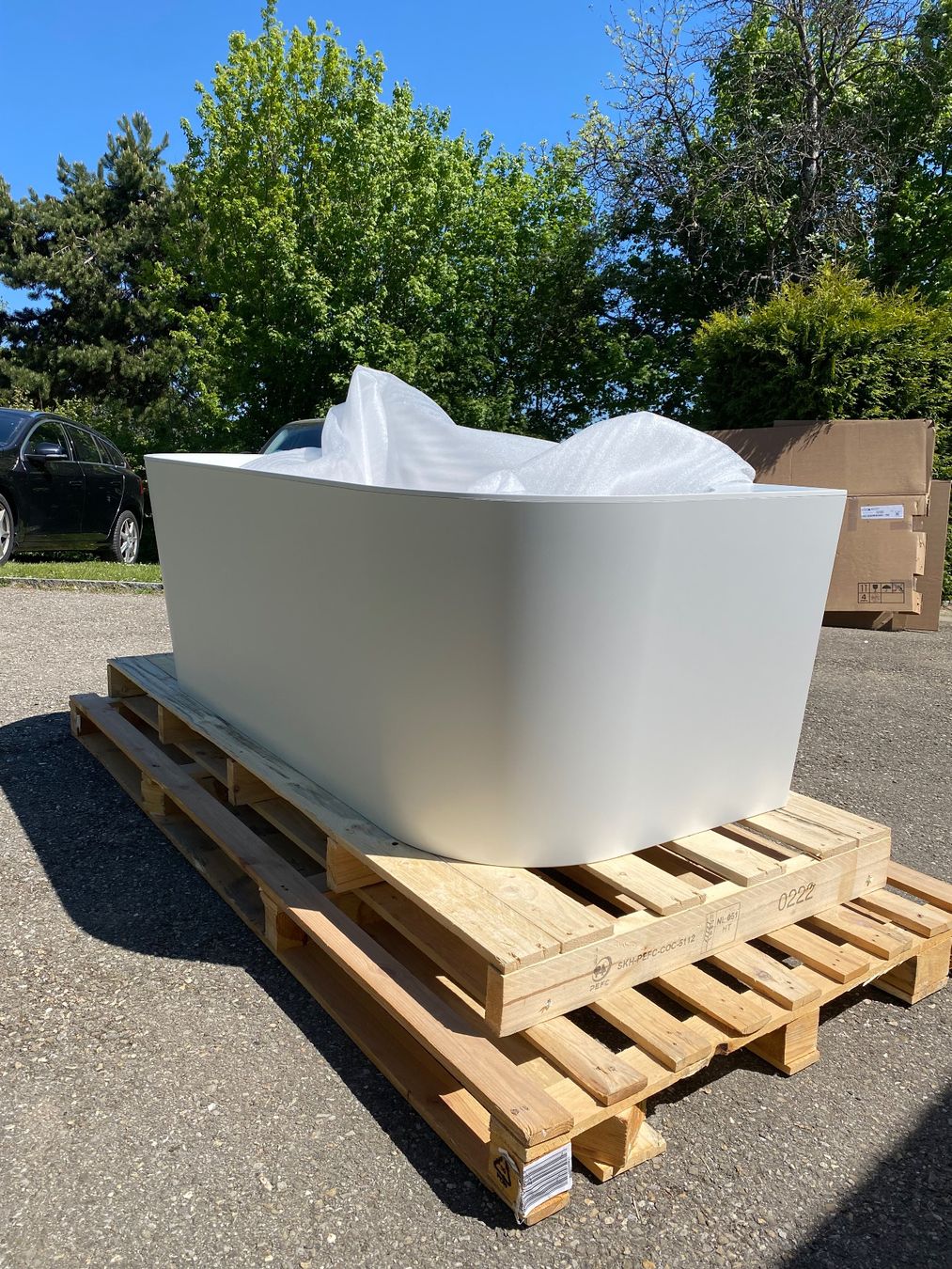 Villeroy & Boch Vasche da bagno: Baignoire semi-îlot – Nuovo e nell'imballaggio originale da Prêles venduto da GSHN12 2
