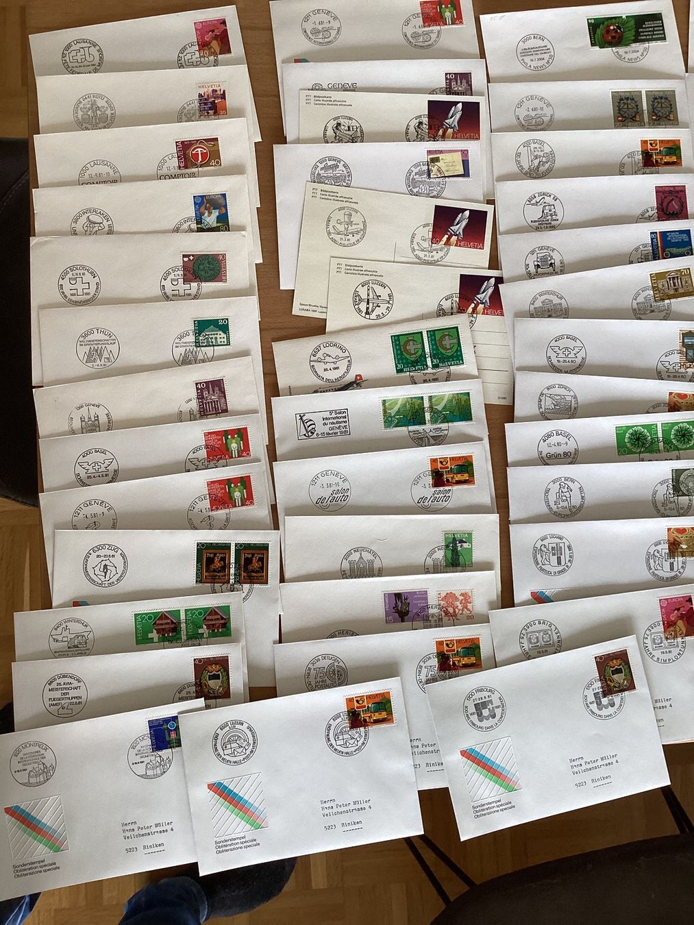 Tutti i francobolli: sonderstempel briefmarke – Usato da Reinach BL venduto da andreas_mueller 3