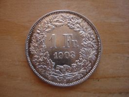 (C1) 1 Franken 1903 UNZ-STGL