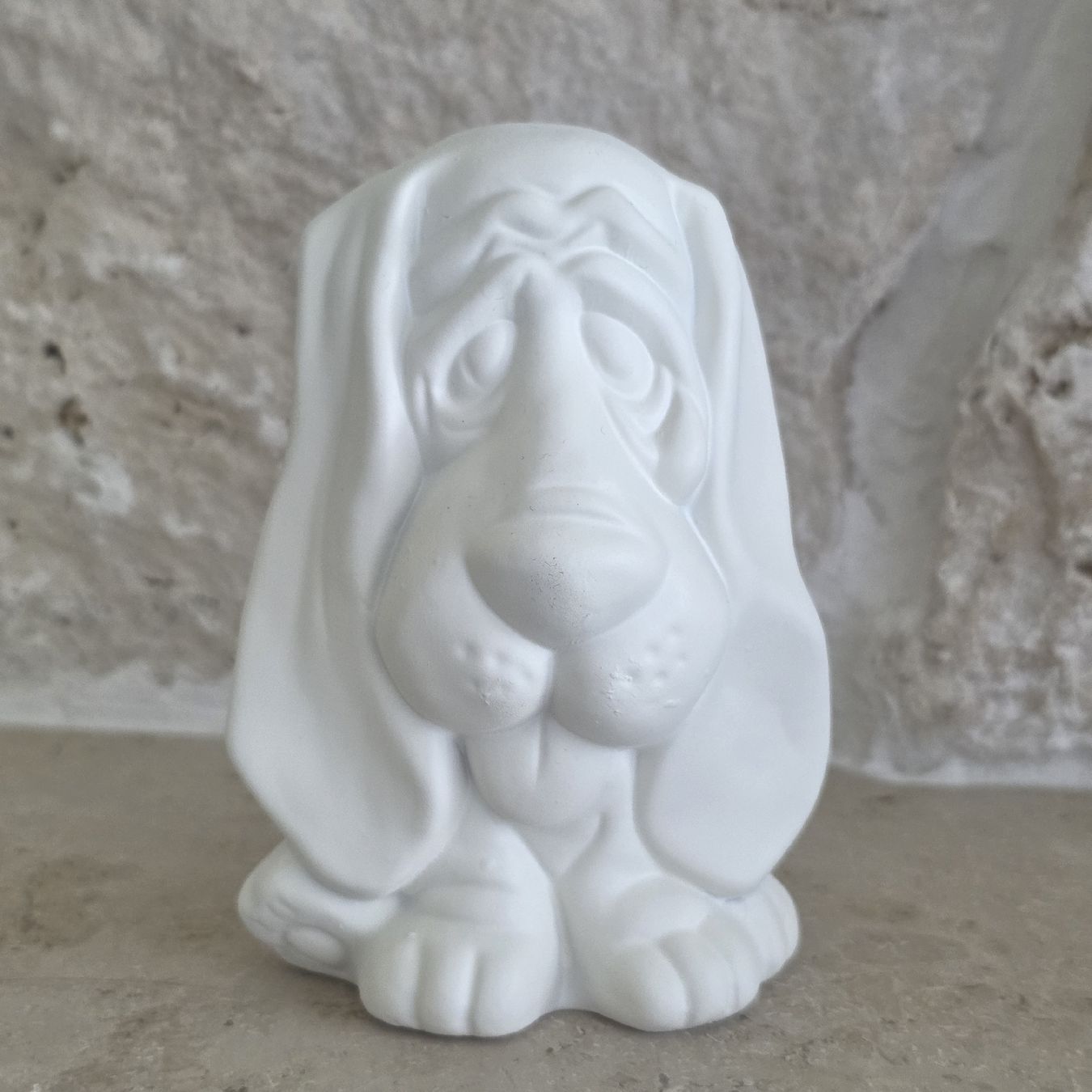 Tutte le decorazioni: Keramik Hund Figur weiss  – Usato da Rheinsulz venduto da Gilea
