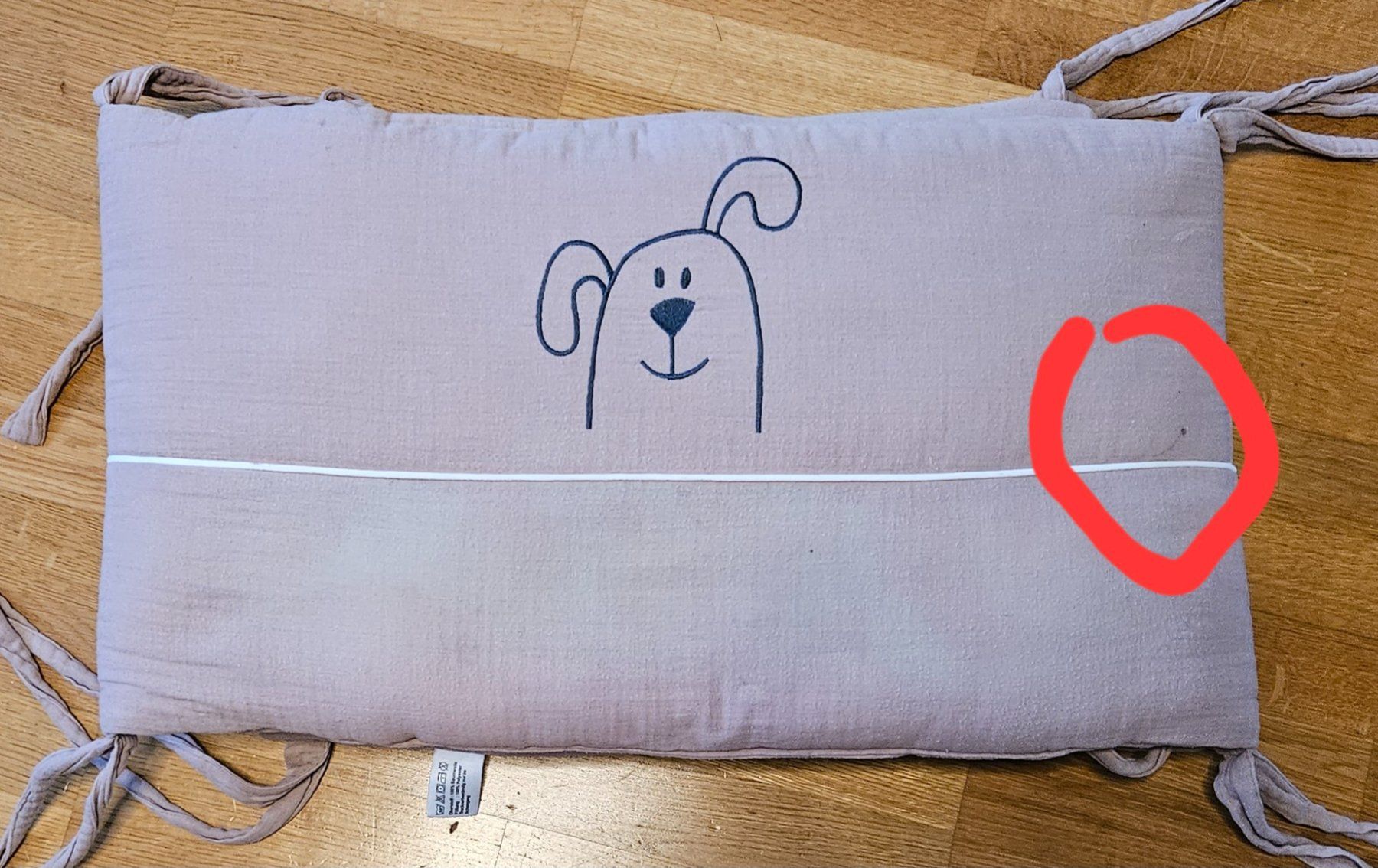 Stoffe: Bettumrandung Baby 35x180cm – Gebraucht aus Utzenstorf von and_c8wy 4