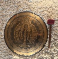 Gong Tibétain + maillet / SEHR RARITAT / BRAND NEW