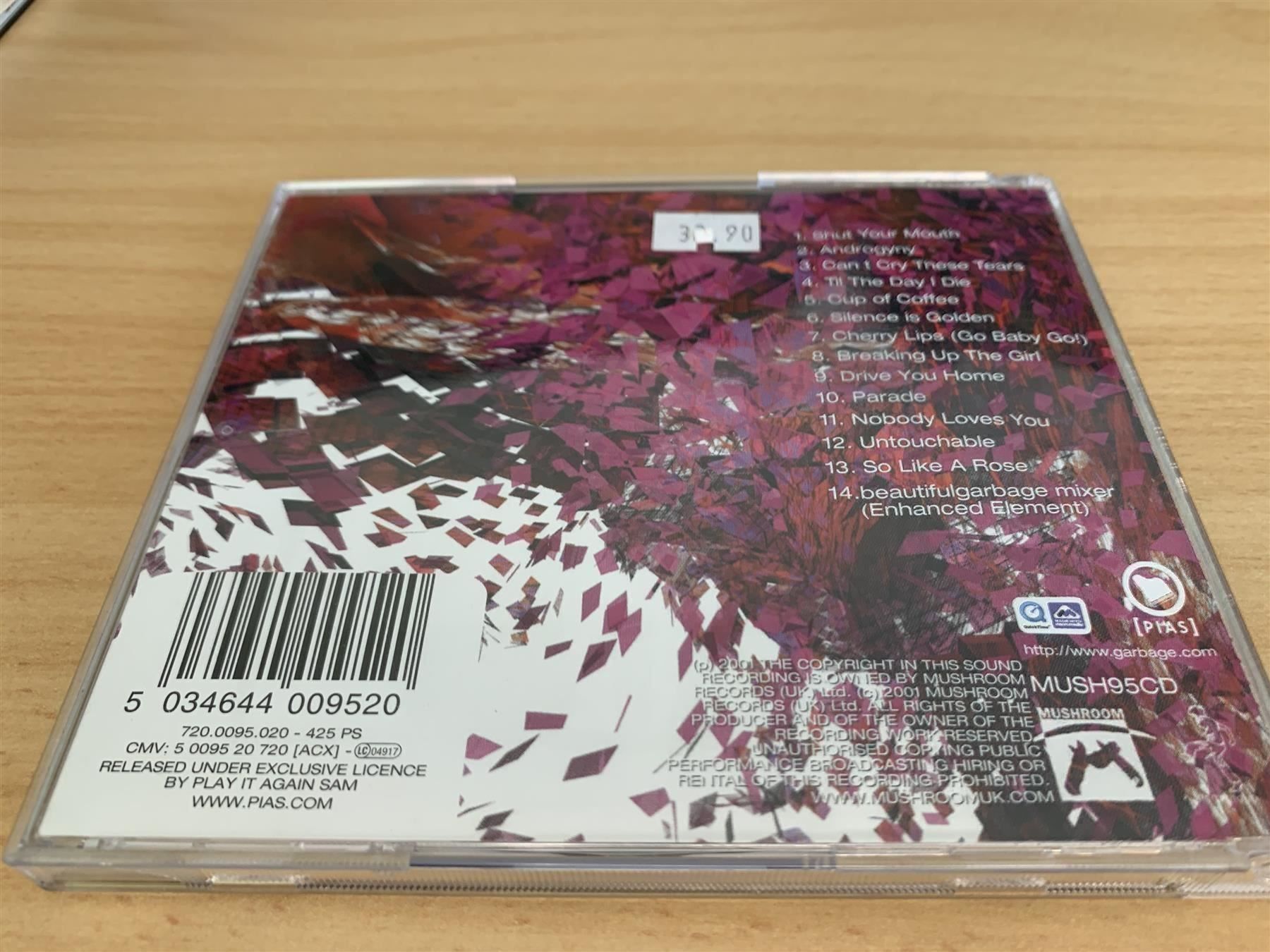 CD: Garbage – Beautiful Garbage – Usato da Rikon im Tösstal venduto da Alpenmutz 1