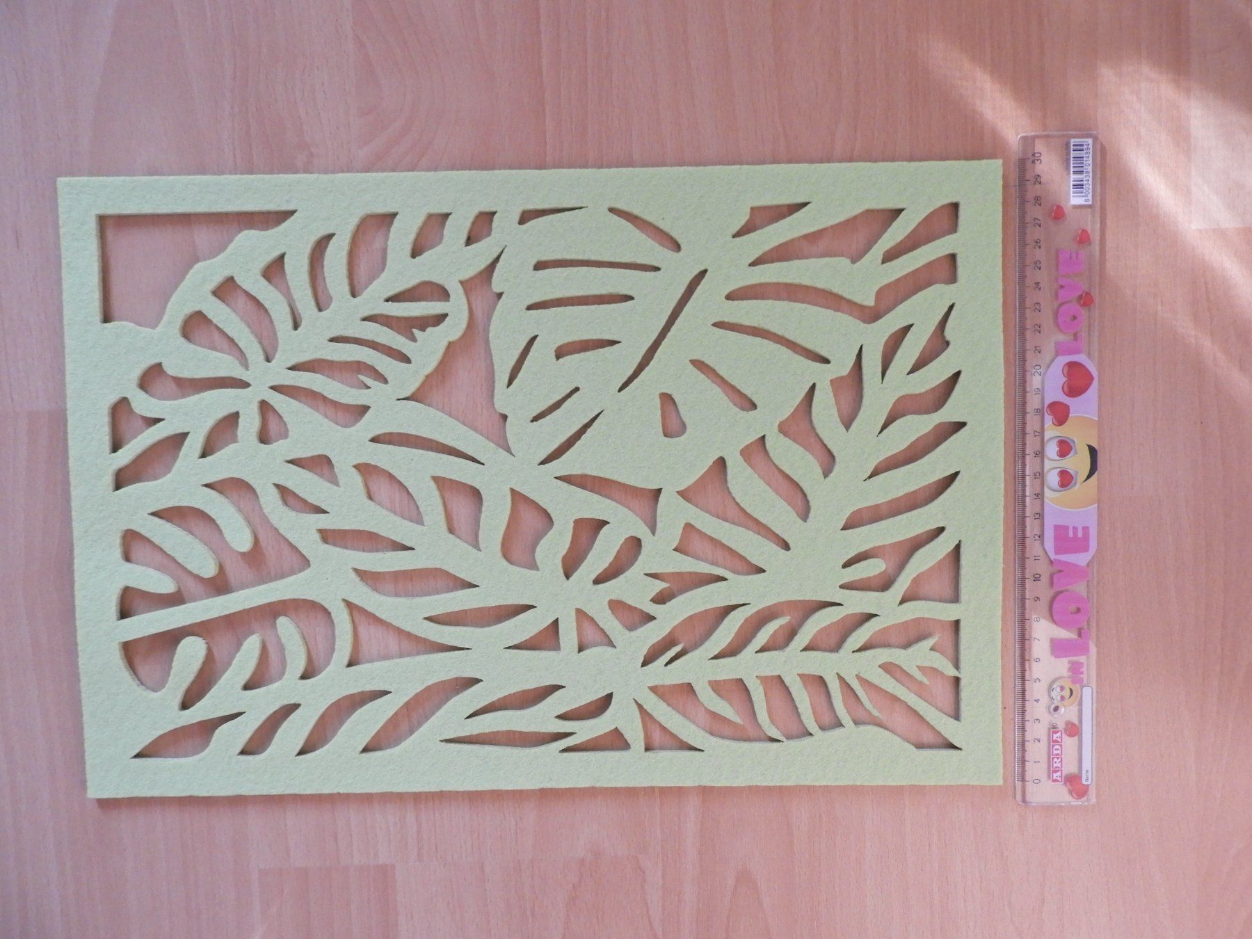 Set di tavolo e panche: 6 Sets de table Feutrine Tropical – Nuovo (secondo la descrizione) da Dombresson venduto da sev_bsb8 1