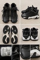 Jordans Sportschuhe Damen Schwarz Weiss 36.5