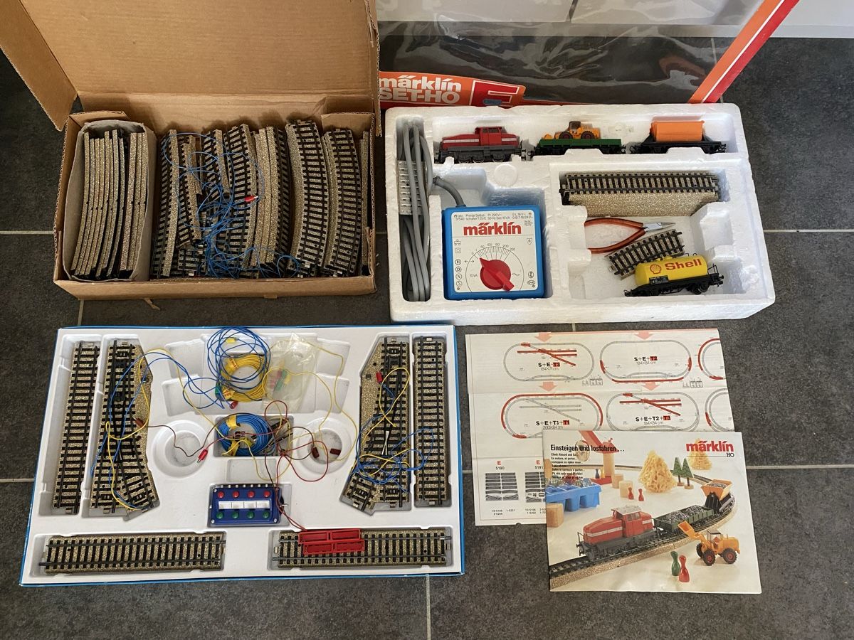 Märklin Modellini di ferrovie: Märklin Set  – Usato da Herisau venduto da maschkabaraschka 1