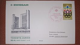 Swissair Toronto - Zürich 01.04.1975