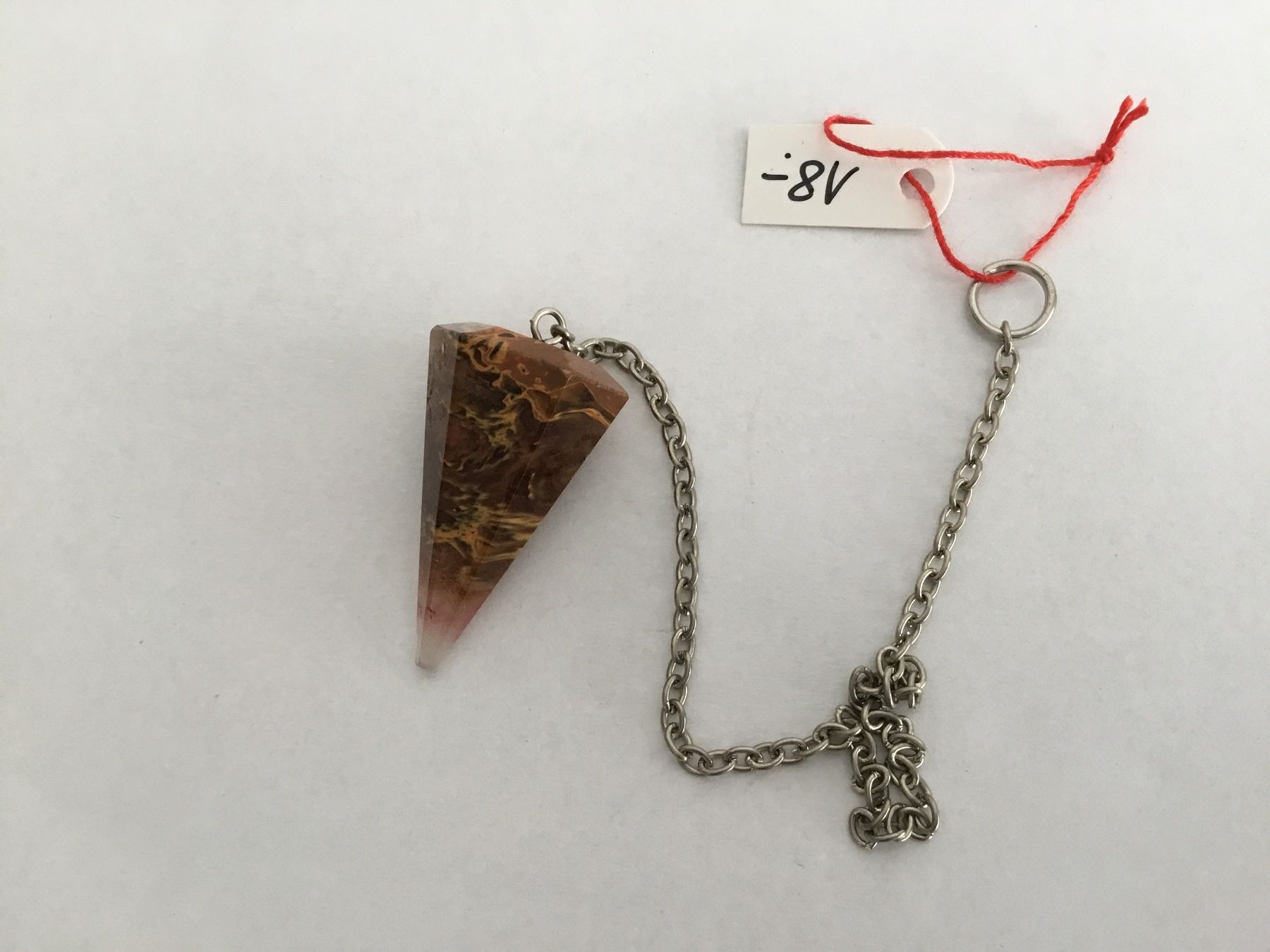 Minerali & Pietre curative: Pendel Erdbeerquarz – Nuovo e nell'imballaggio originale da Doppleschwand venduto da Fortuna5859