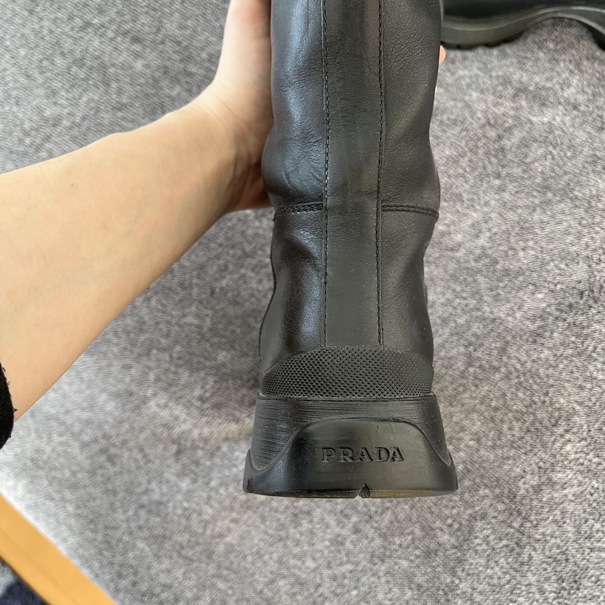 Prada Scarpe da uomo: Prada Chunky Boots – Usato da Zug venduto da saskia-chiara 3