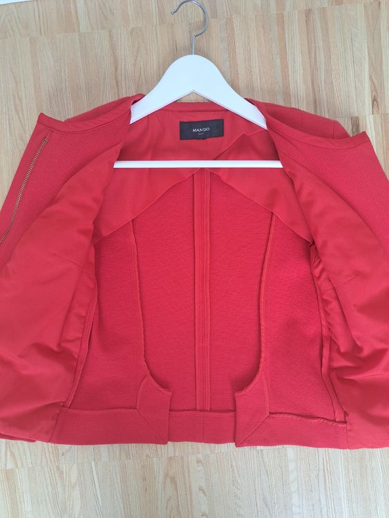 Mango Giacche: Blazer Jacke rot Gr. S von Mango – Usato da Zürich venduto da SinJ30 2