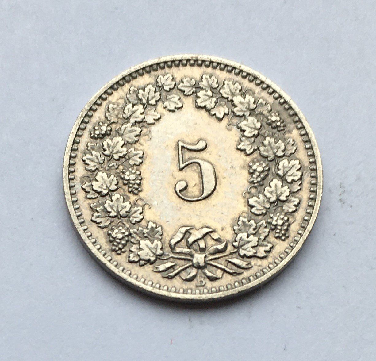 Tutti le monete: 1890 5 Rappen -vz – Usato da Kirchberg SG venduto da Zenhad69 1
