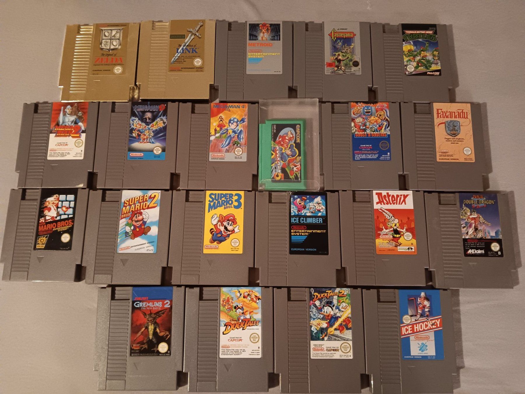 Lot de 21 Jeux NES / Famicom (Cartouches seules / Loose) (Gebraucht) in ...