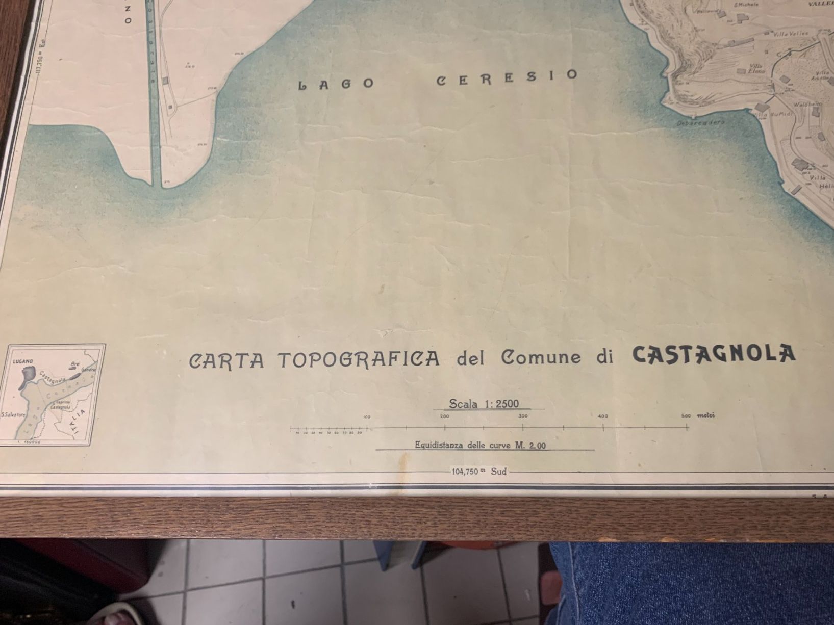 Cartine & Atlanti: Lugano - Cassarate 1905 – Usato da Sorengo venduto da 74in 6